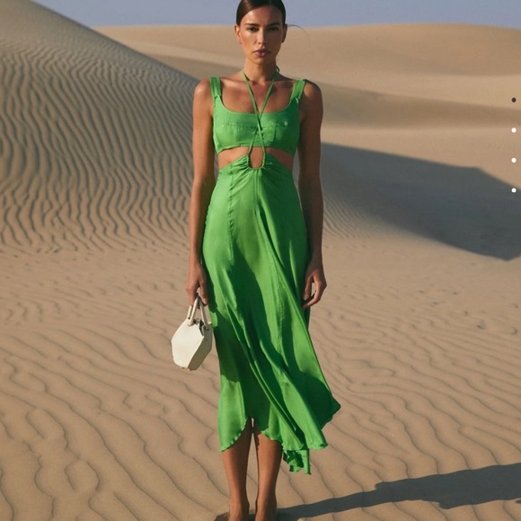 COPY - Cult Gaia Eileen Cut Out Dress - Picture 6 of 6